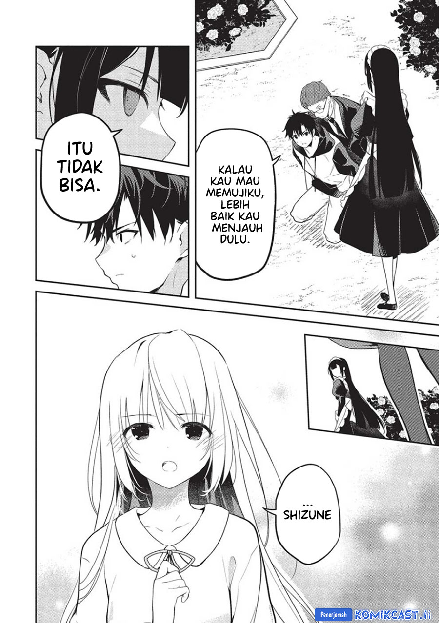 Saijo no Osewa ~Takane no Hana Darakena Meimon Kou de, Gakuin Ichi no Ojou-sama (Seikatsu Noryoku Kaimu) o Kagenagara Osewa suru Koto ni Narimashita~ Chapter 22 Gambar 4