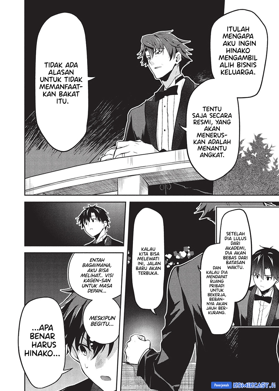Saijo no Osewa ~Takane no Hana Darakena Meimon Kou de, Gakuin Ichi no Ojou-sama (Seikatsu Noryoku Kaimu) o Kagenagara Osewa suru Koto ni Narimashita~ Chapter 23 Gambar 14