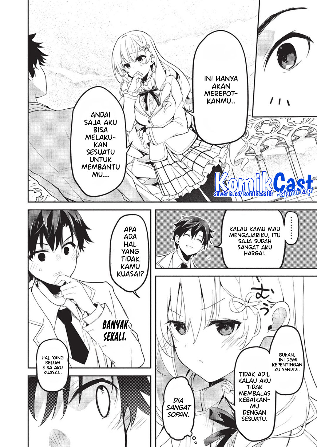 Saijo no Osewa ~Takane no Hana Darakena Meimon Kou de, Gakuin Ichi no Ojou-sama (Seikatsu Noryoku Kaimu) o Kagenagara Osewa suru Koto ni Narimashita~ Chapter 24 Gambar 22