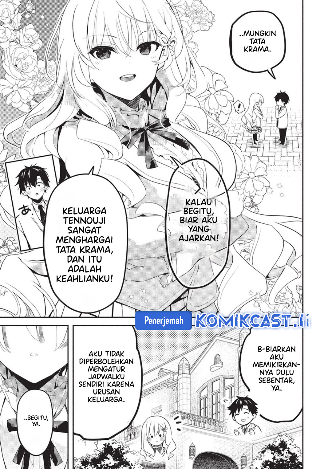 Saijo no Osewa ~Takane no Hana Darakena Meimon Kou de, Gakuin Ichi no Ojou-sama (Seikatsu Noryoku Kaimu) o Kagenagara Osewa suru Koto ni Narimashita~ Chapter 24 Gambar 23