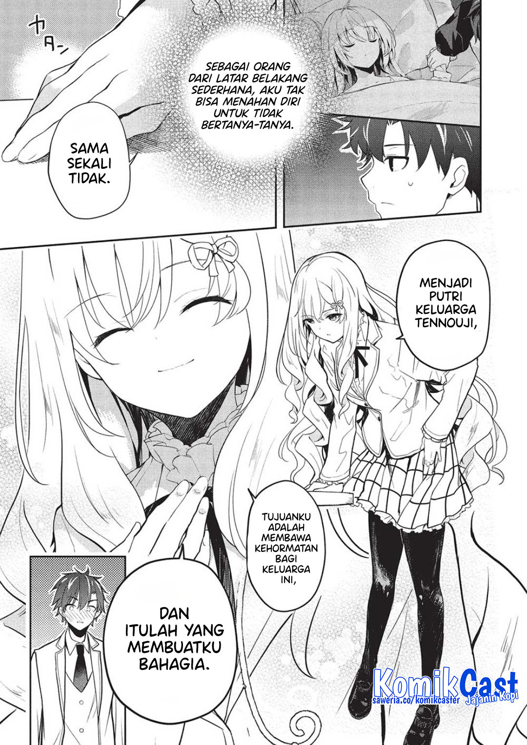 Saijo no Osewa Takane no Hana-darakena Meimon-kou de, Gakuin Ichi no Ojou-sama (Seikatsu Nouryoku Kaimu) wo Kagenagara Osewa suru Koto ni Narimashita Chapter 26 Gambar 15