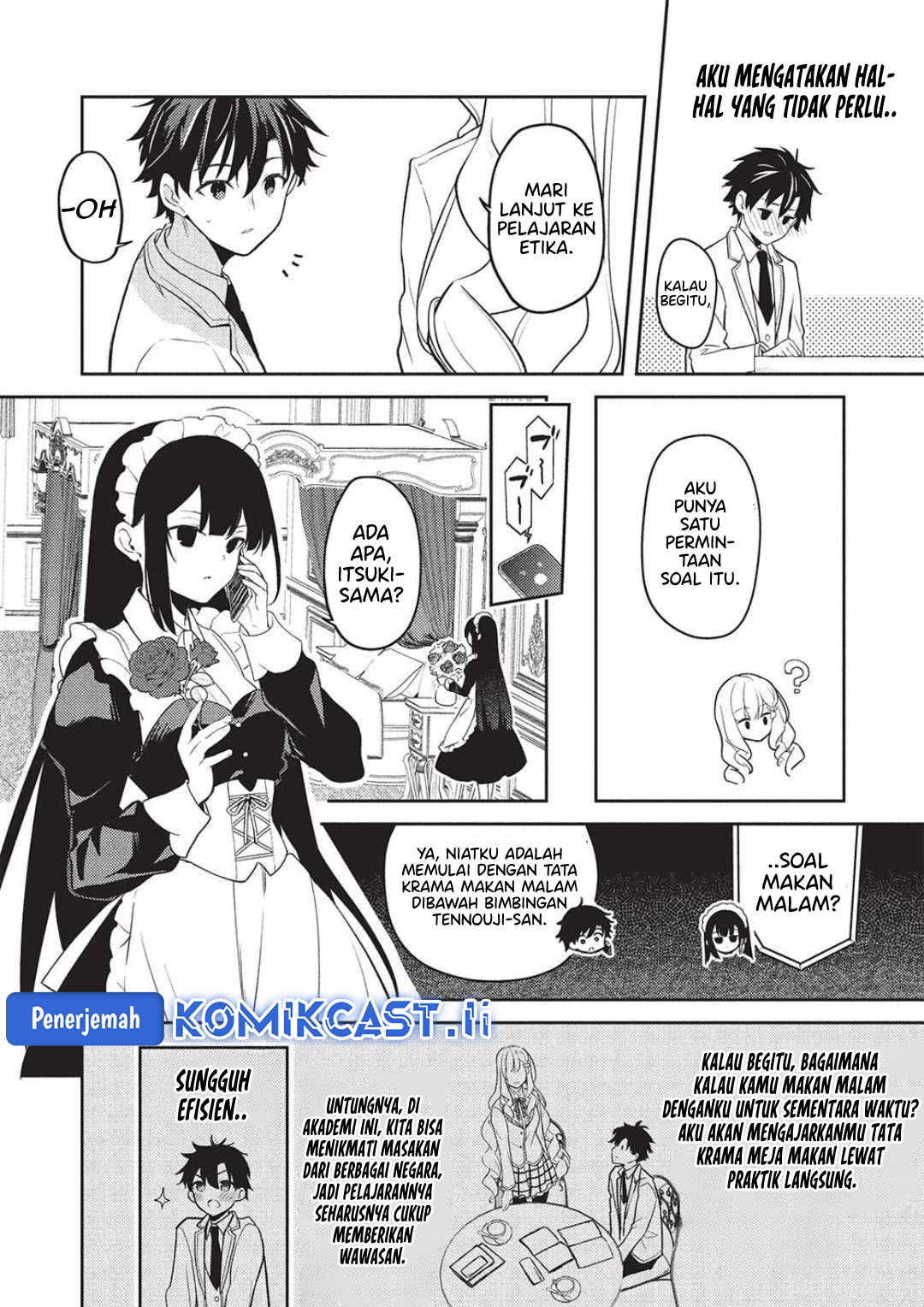 Saijo no Osewa Takane no Hana-darakena Meimon-kou de, Gakuin Ichi no Ojou-sama (Seikatsu Nouryoku Kaimu) wo Kagenagara Osewa suru Koto ni Narimashita Chapter 26 Gambar 16