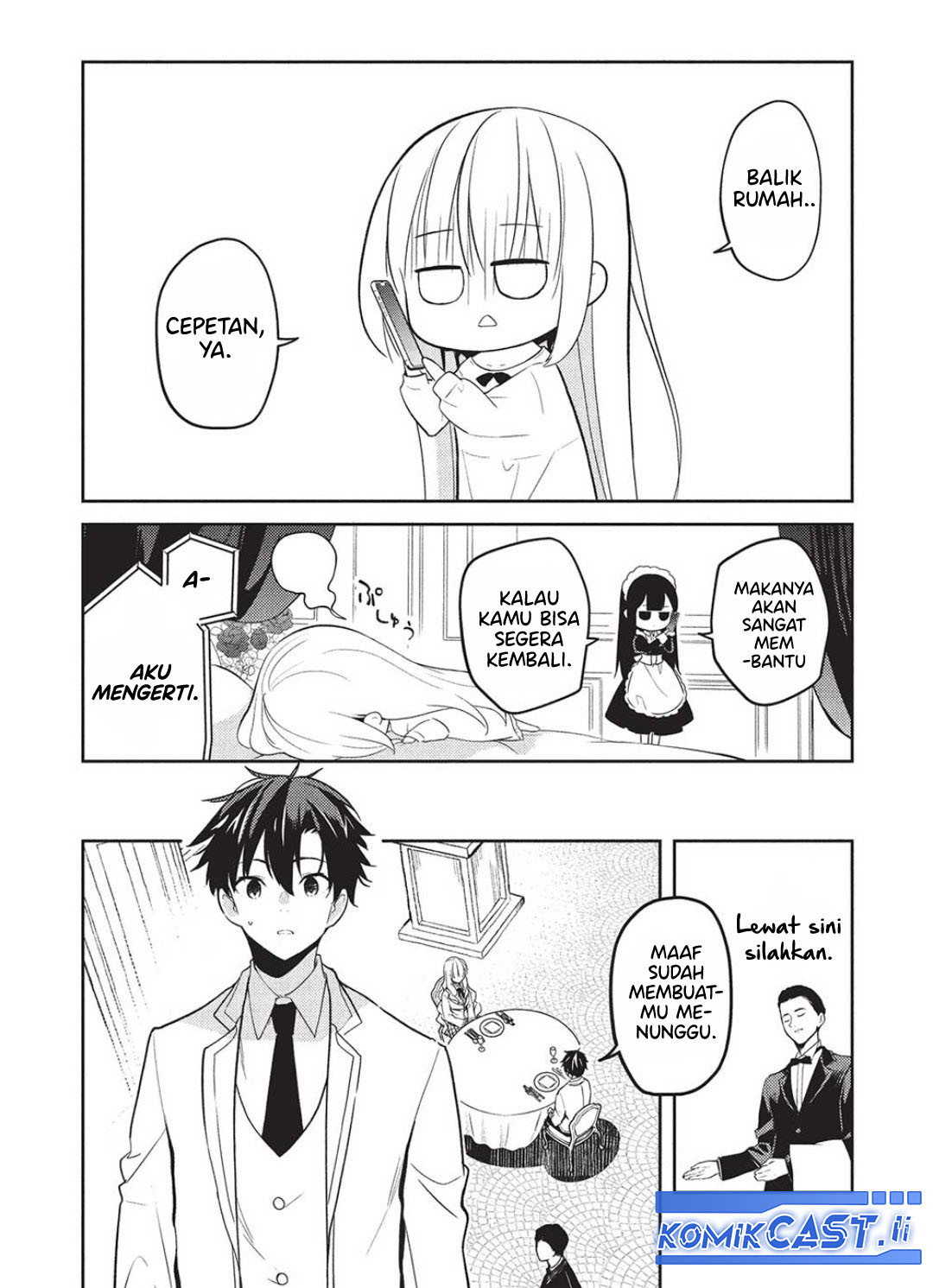 Saijo no Osewa Takane no Hana-darakena Meimon-kou de, Gakuin Ichi no Ojou-sama (Seikatsu Nouryoku Kaimu) wo Kagenagara Osewa suru Koto ni Narimashita Chapter 26 Gambar 18