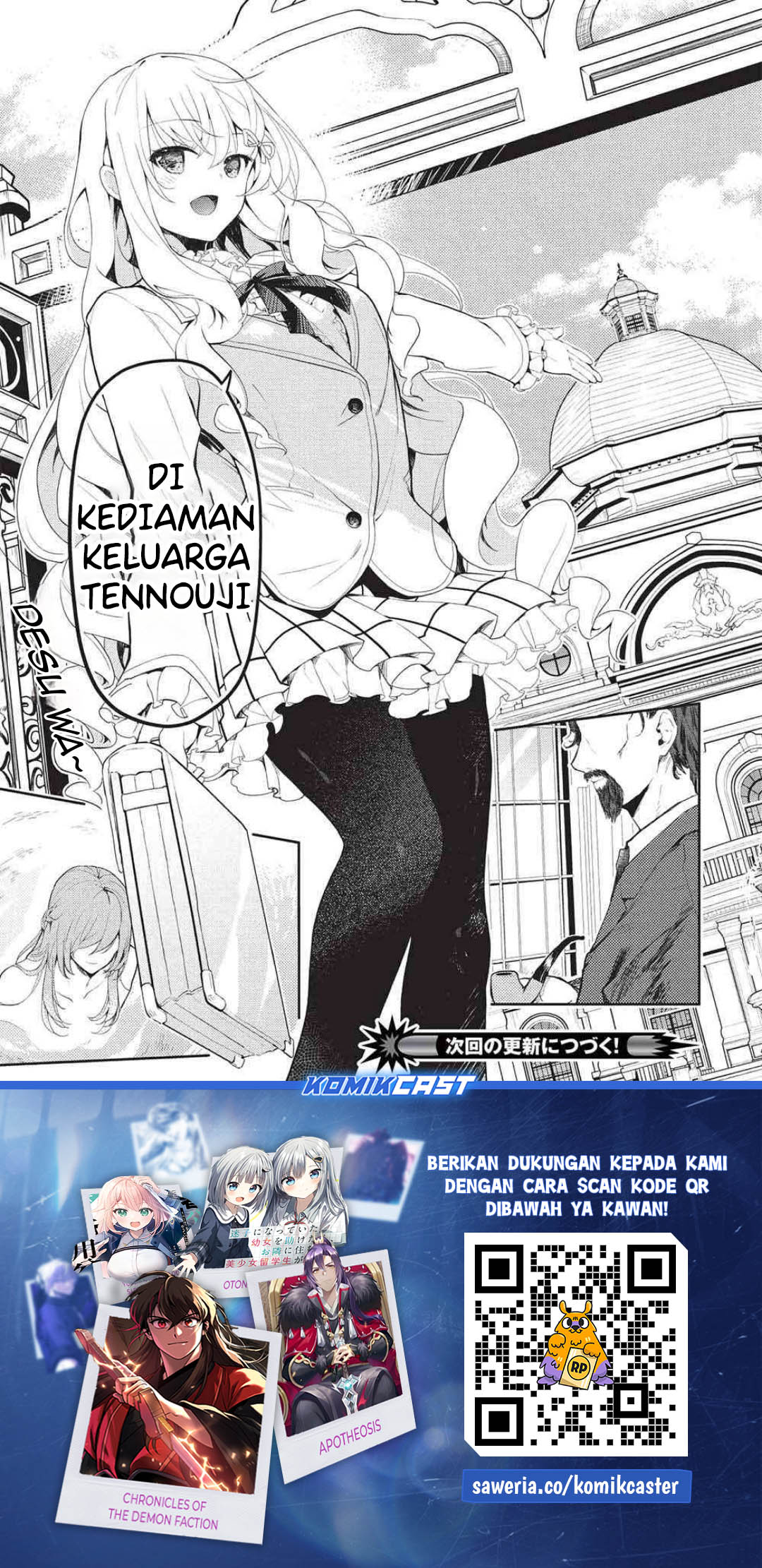 Saijo no Osewa ~Takane no Hana Darakena Meimon Kou de, Gakuin Ichi no Ojou-sama (Seikatsu Noryoku Kaimu) o Kagenagara Osewa suru Koto ni Narimashita~ Chapter 27 Gambar 30