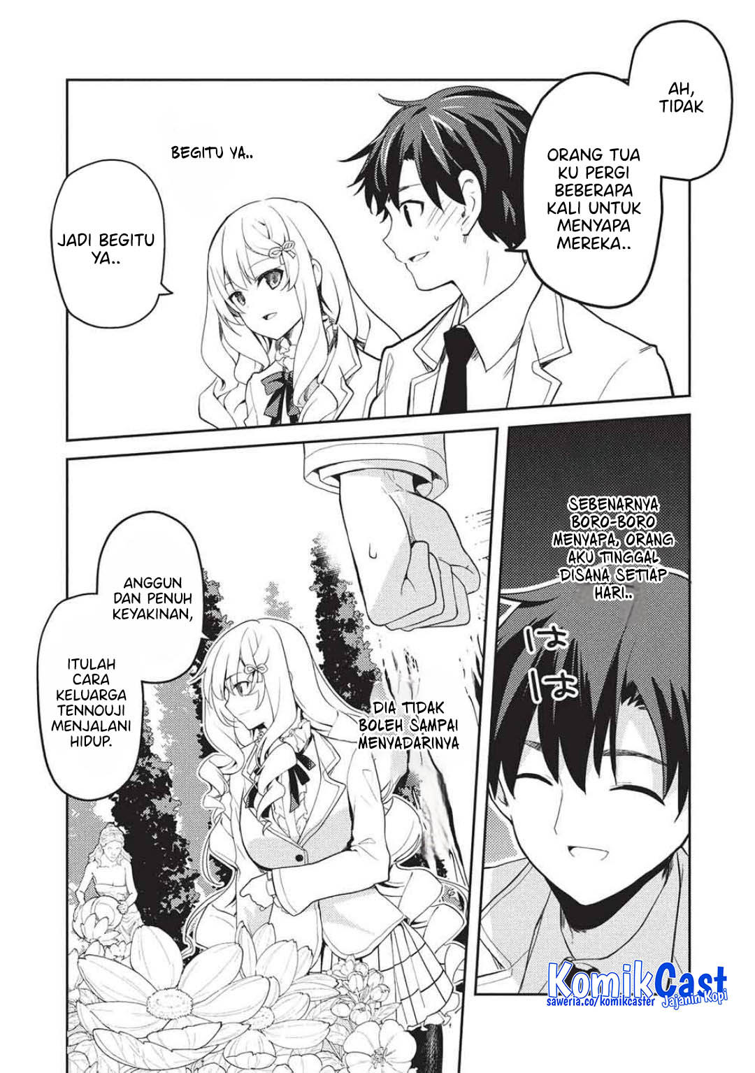 Baca Manga Saijo no Osewa ~Takane no Hana Darakena Meimon Kou de, Gakuin Ichi no Ojou-sama (Seikatsu Noryoku Kaimu) o Kagenagara Osewa suru Koto ni Narimashita~ Chapter 28 Gambar 2