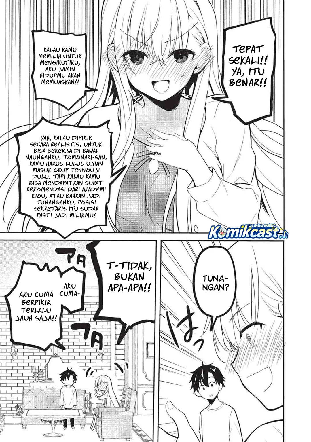 Saijo no Osewa ~Takane no Hana Darakena Meimon Kou de, Gakuin Ichi no Ojou-sama (Seikatsu Noryoku Kaimu) o Kagenagara Osewa suru Koto ni Narimashita~ Chapter 30 Gambar 5