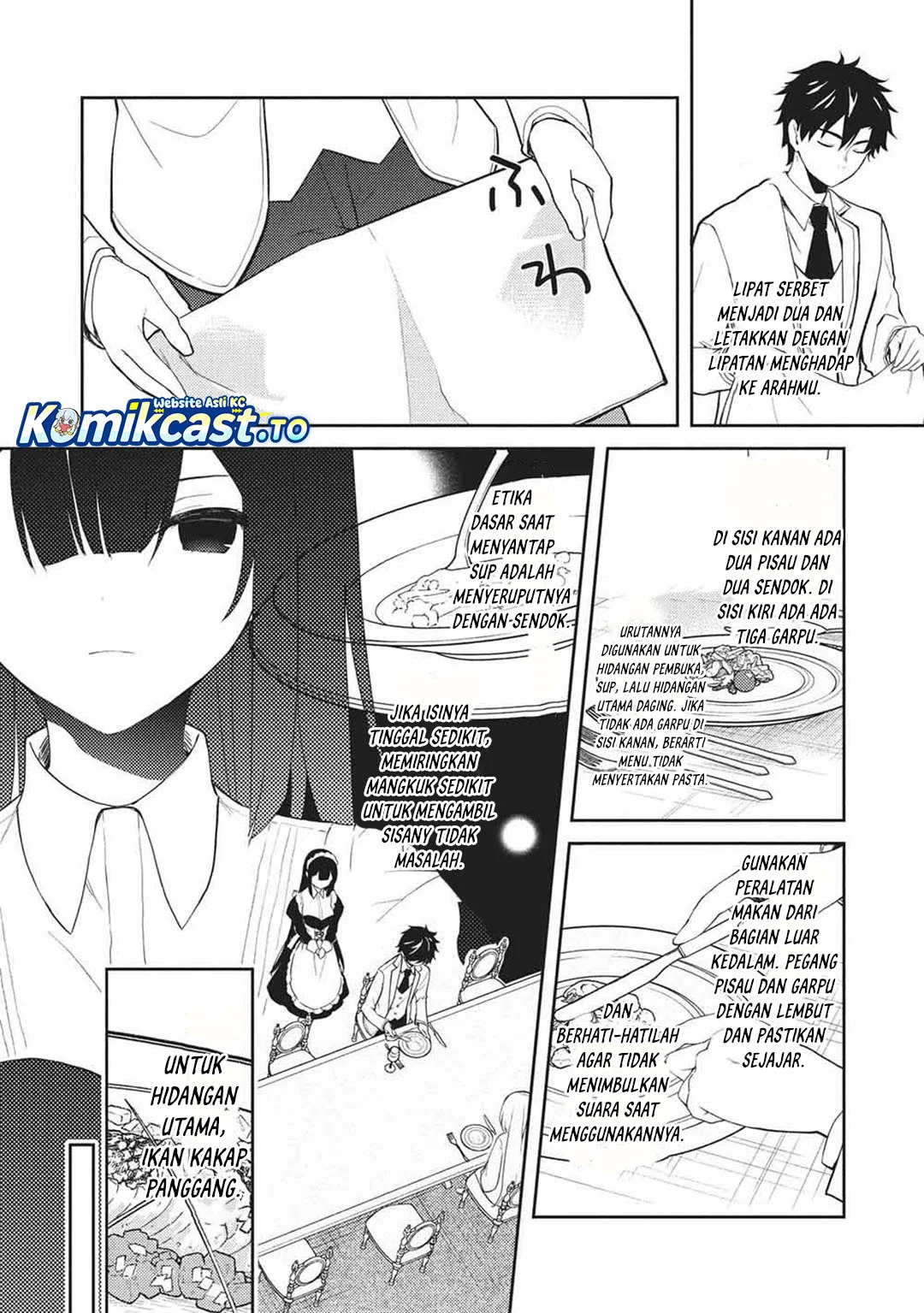 Saijo no Osewa Takane no Hana-darakena Meimon-kou de, Gakuin Ichi no Ojou-sama (Seikatsu Nouryoku Kaimu) wo Kagenagara Osewa suru Koto ni Narimashita Chapter 31 Gambar 12