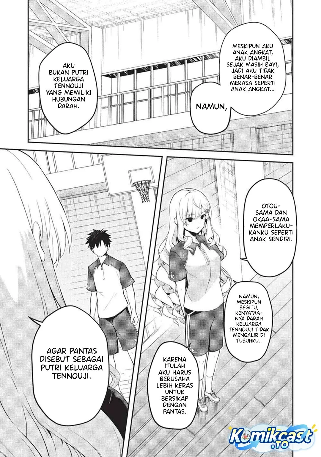 Saijo no Osewa ~Takane no Hana Darakena Meimon Kou de, Gakuin Ichi no Ojou-sama (Seikatsu Noryoku Kaimu) o Kagenagara Osewa suru Koto ni Narimashita~ Chapter 35 Gambar 4