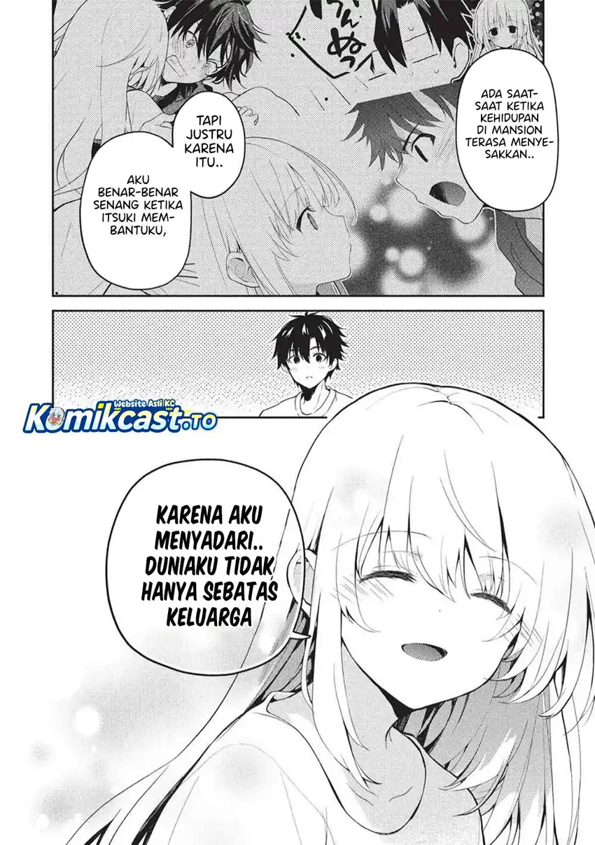 Saijo no Osewa Takane no Hana-darakena Meimon-kou de, Gakuin Ichi no Ojou-sama (Seikatsu Nouryoku Kaimu) wo Kagenagara Osewa suru Koto ni Narimashita Chapter 35 Gambar 19