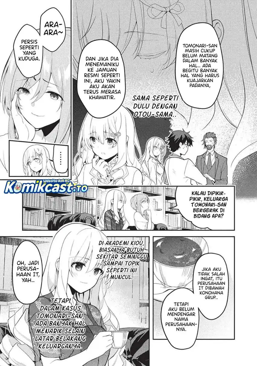 Saijo no Osewa Takane no Hana-darakena Meimon-kou de, Gakuin Ichi no Ojou-sama (Seikatsu Nouryoku Kaimu) wo Kagenagara Osewa suru Koto ni Narimashita Chapter 35 Gambar 26