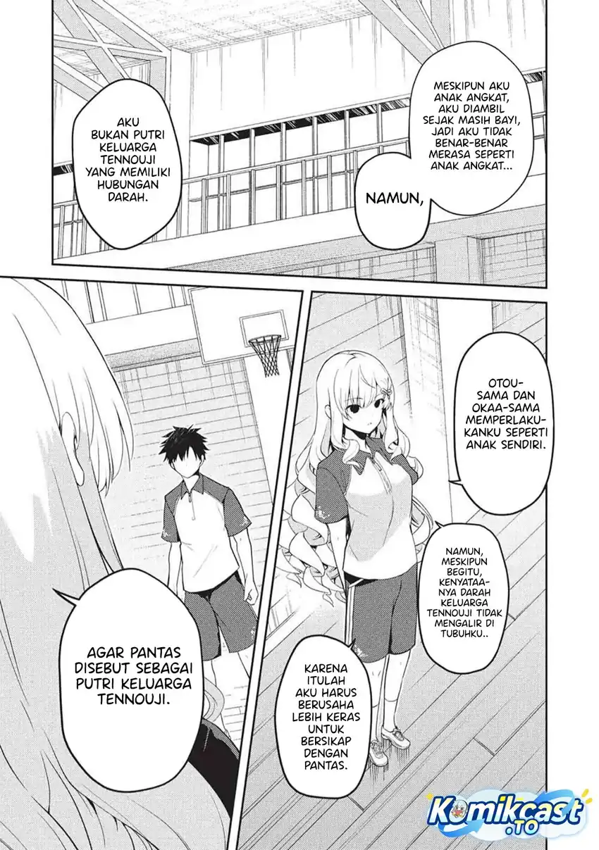 Saijo no Osewa Takane no Hana-darakena Meimon-kou de, Gakuin Ichi no Ojou-sama (Seikatsu Nouryoku Kaimu) wo Kagenagara Osewa suru Koto ni Narimashita Chapter 35 Gambar 4