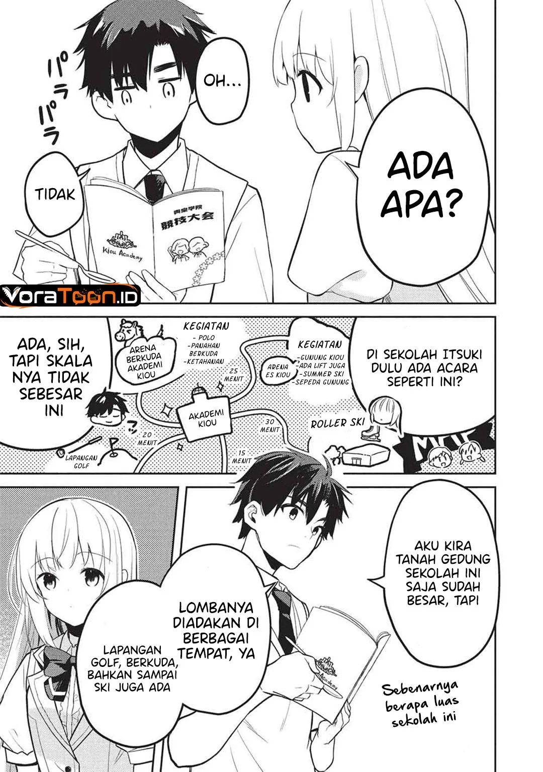 Saijo no Osewa ~Takane no Hana Darakena Meimon Kou de, Gakuin Ichi no Ojou-sama (Seikatsu Noryoku Kaimu) o Kagenagara Osewa suru Koto ni Narimashita~ Chapter 42 halaman 15