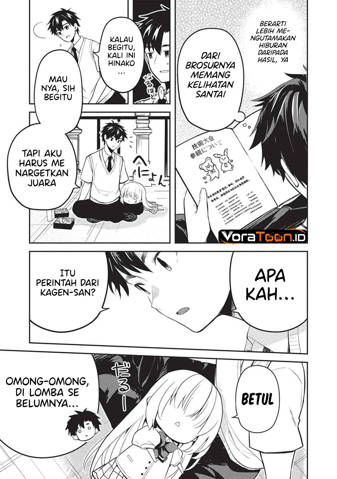 Saijo no Osewa ~Takane no Hana Darakena Meimon Kou de, Gakuin Ichi no Ojou-sama (Seikatsu Noryoku Kaimu) o Kagenagara Osewa suru Koto ni Narimashita~ Chapter 42 halaman 17