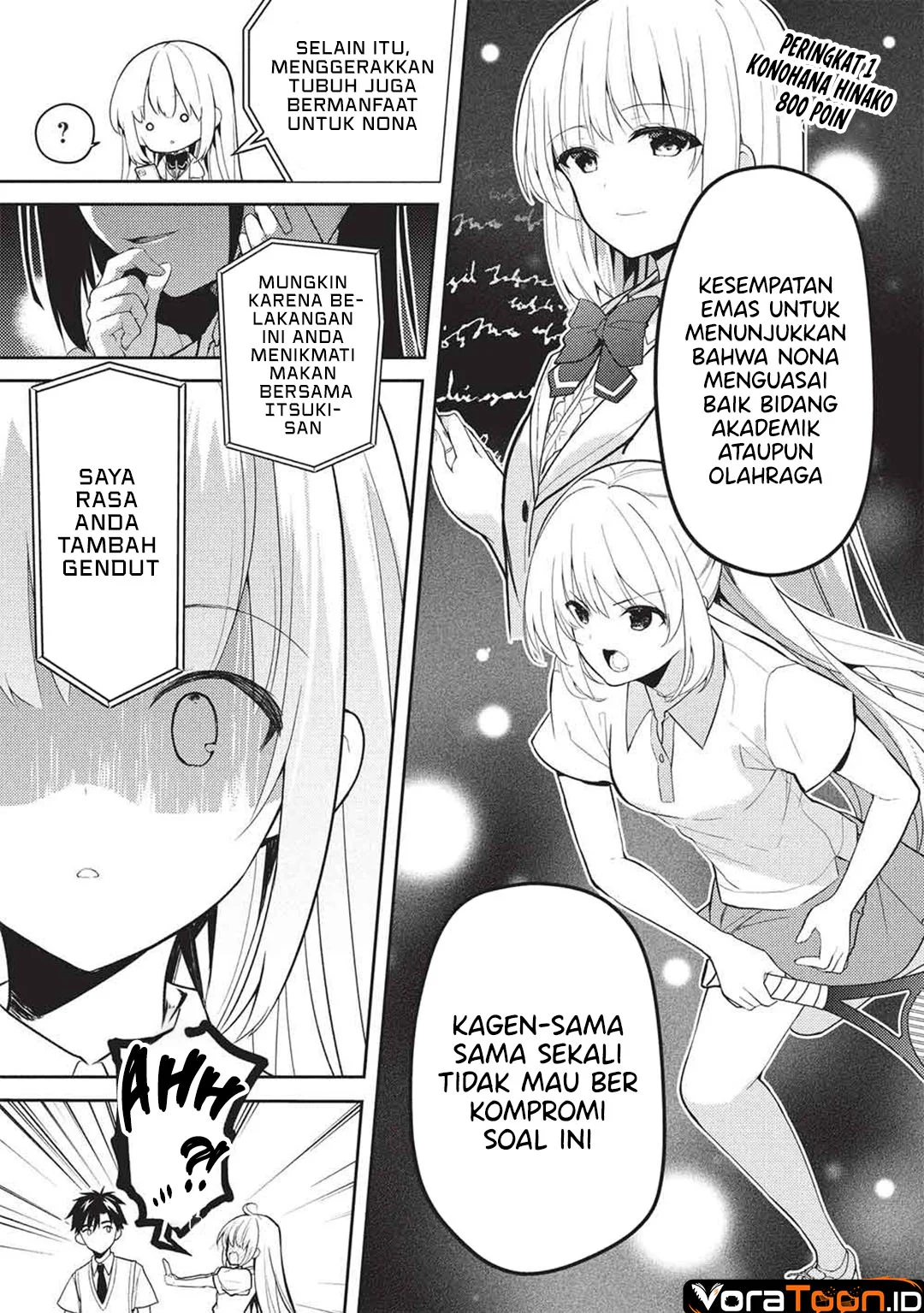 Saijo no Osewa ~Takane no Hana Darakena Meimon Kou de, Gakuin Ichi no Ojou-sama (Seikatsu Noryoku Kaimu) o Kagenagara Osewa suru Koto ni Narimashita~ Chapter 42 Gambar 20