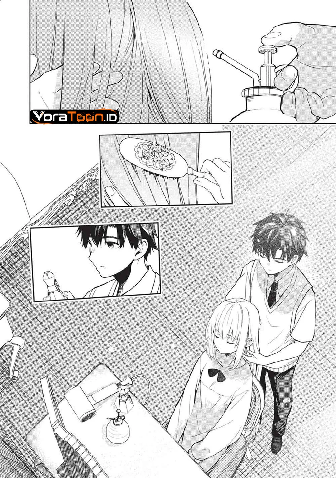 Saijo no Osewa ~Takane no Hana Darakena Meimon Kou de, Gakuin Ichi no Ojou-sama (Seikatsu Noryoku Kaimu) o Kagenagara Osewa suru Koto ni Narimashita~ Chapter 42 halaman 8