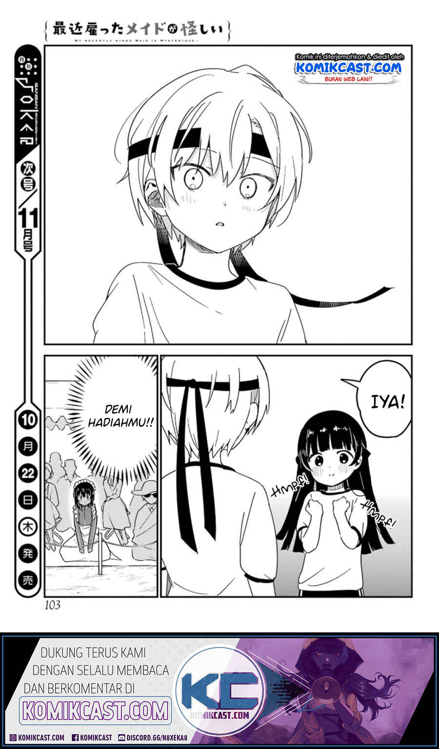 Saikin Yatotta Maid ga Ayashii (My Recently Hired Maid Is Mysterious) (Serialization) Chapter 10 Gambar 11