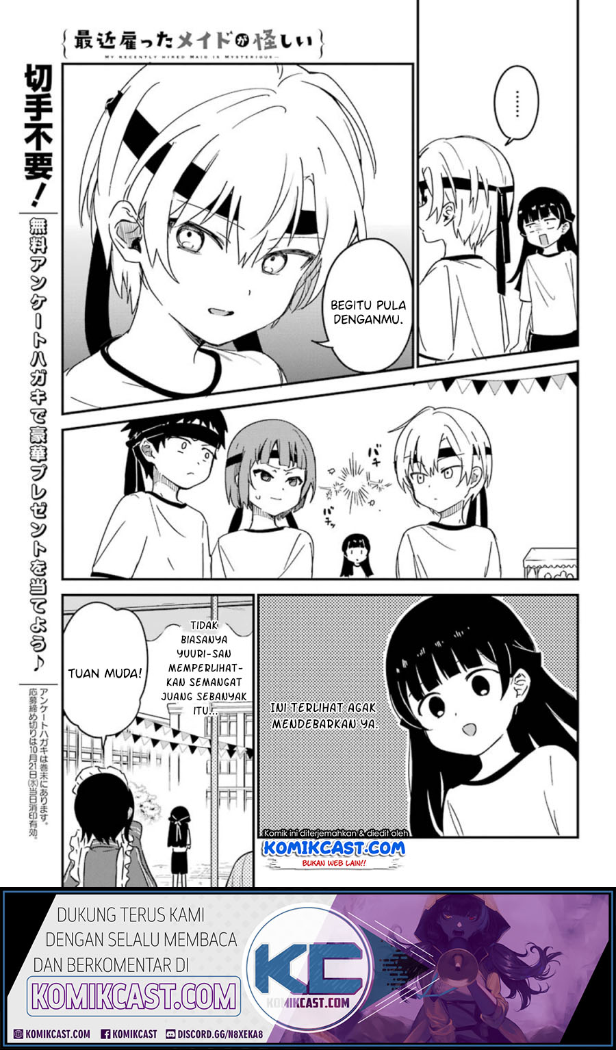 Saikin Yatotta Maid ga Ayashii (My Recently Hired Maid Is Mysterious) (Serialization) Chapter 10 Gambar 5