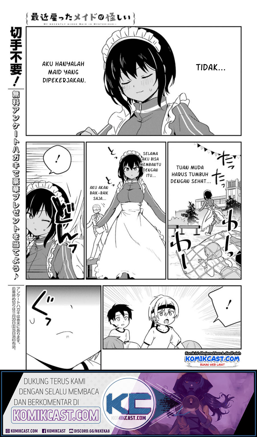 Saikin Yatotta Maid ga Ayashii (My Recently Hired Maid Is Mysterious) (Serialization) Chapter 11 Gambar 10