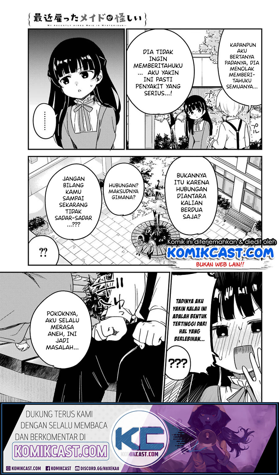 Saikin Yatotta Maid ga Ayashii (My Recently Hired Maid Is Mysterious) (Serialization) Chapter 13 Gambar 12