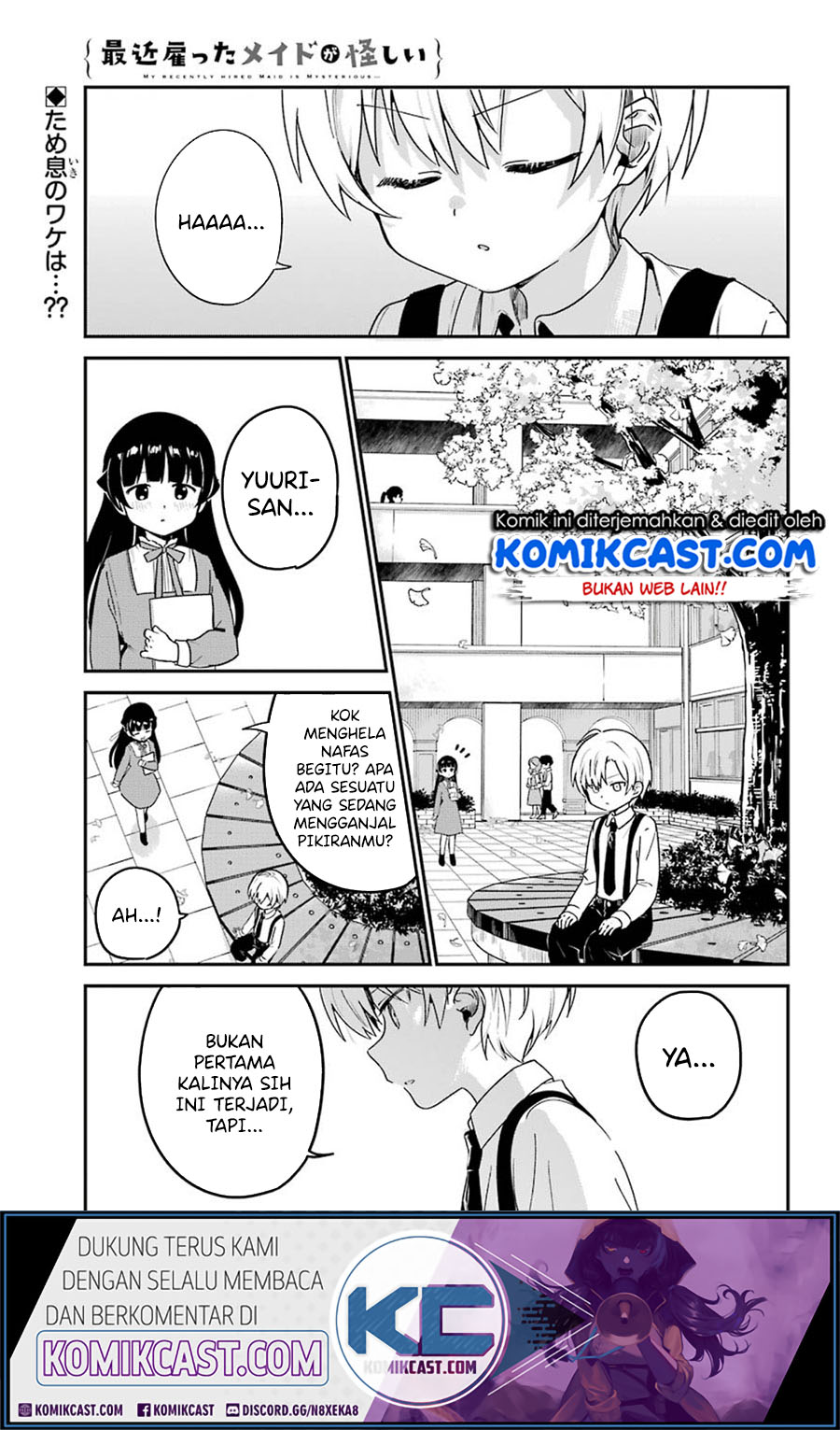 Baca Manga Saikin Yatotta Maid ga Ayashii (My Recently Hired Maid Is Mysterious) (Serialization) Chapter 13 Gambar 2