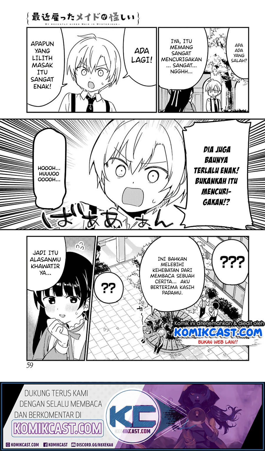 Saikin Yatotta Maid ga Ayashii (My Recently Hired Maid Is Mysterious) (Serialization) Chapter 13 Gambar 8