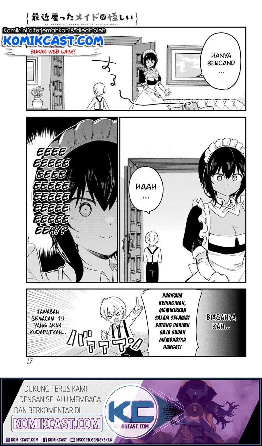 Saikin Yatotta Maid ga Ayashii (My Recently Hired Maid Is Mysterious) (Serialization) Chapter 14 Gambar 11