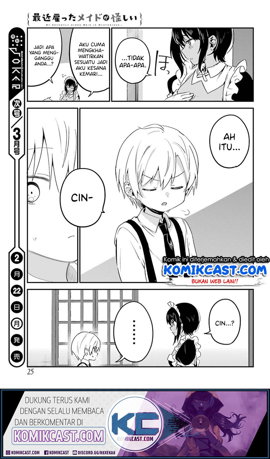 Saikin Yatotta Maid ga Ayashii (My Recently Hired Maid Is Mysterious) (Serialization) Chapter 14 Gambar 19
