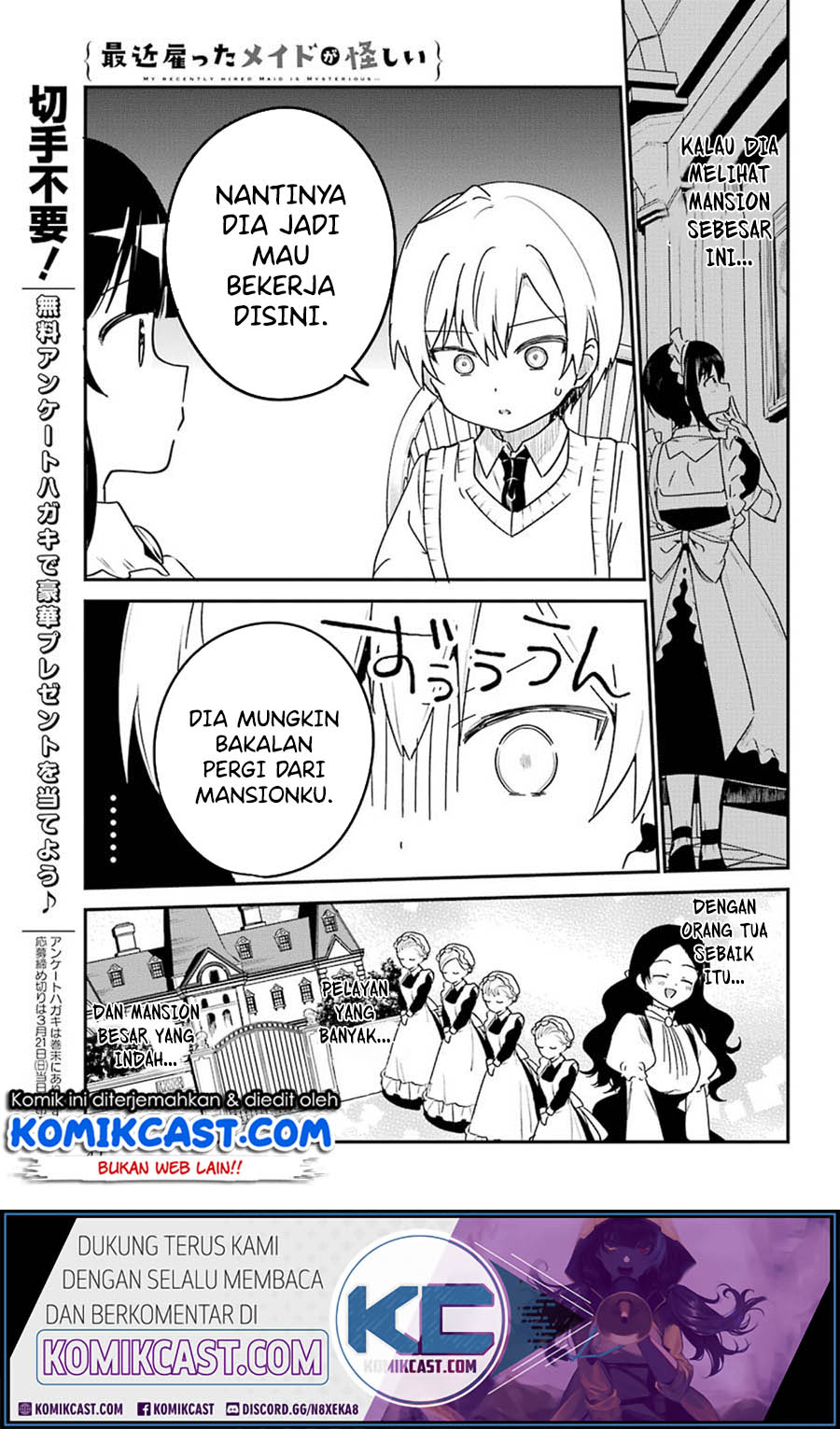Saikin Yatotta Maid ga Ayashii (My Recently Hired Maid Is Mysterious) (Serialization) Chapter 15 Gambar 10