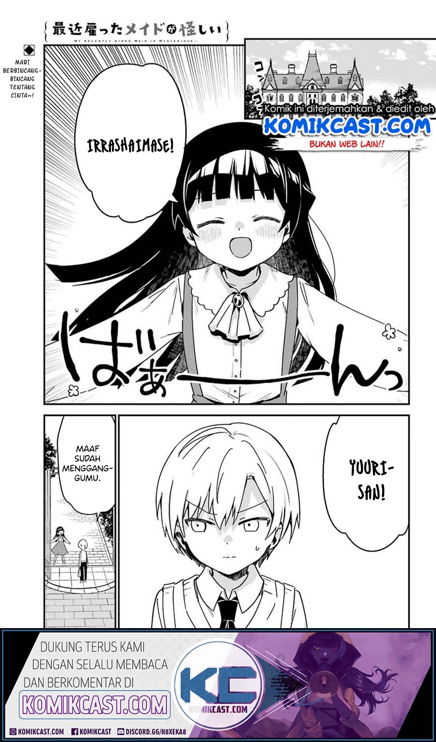 Baca Manga Saikin Yatotta Maid ga Ayashii (My Recently Hired Maid Is Mysterious) (Serialization) Chapter 15 Gambar 2