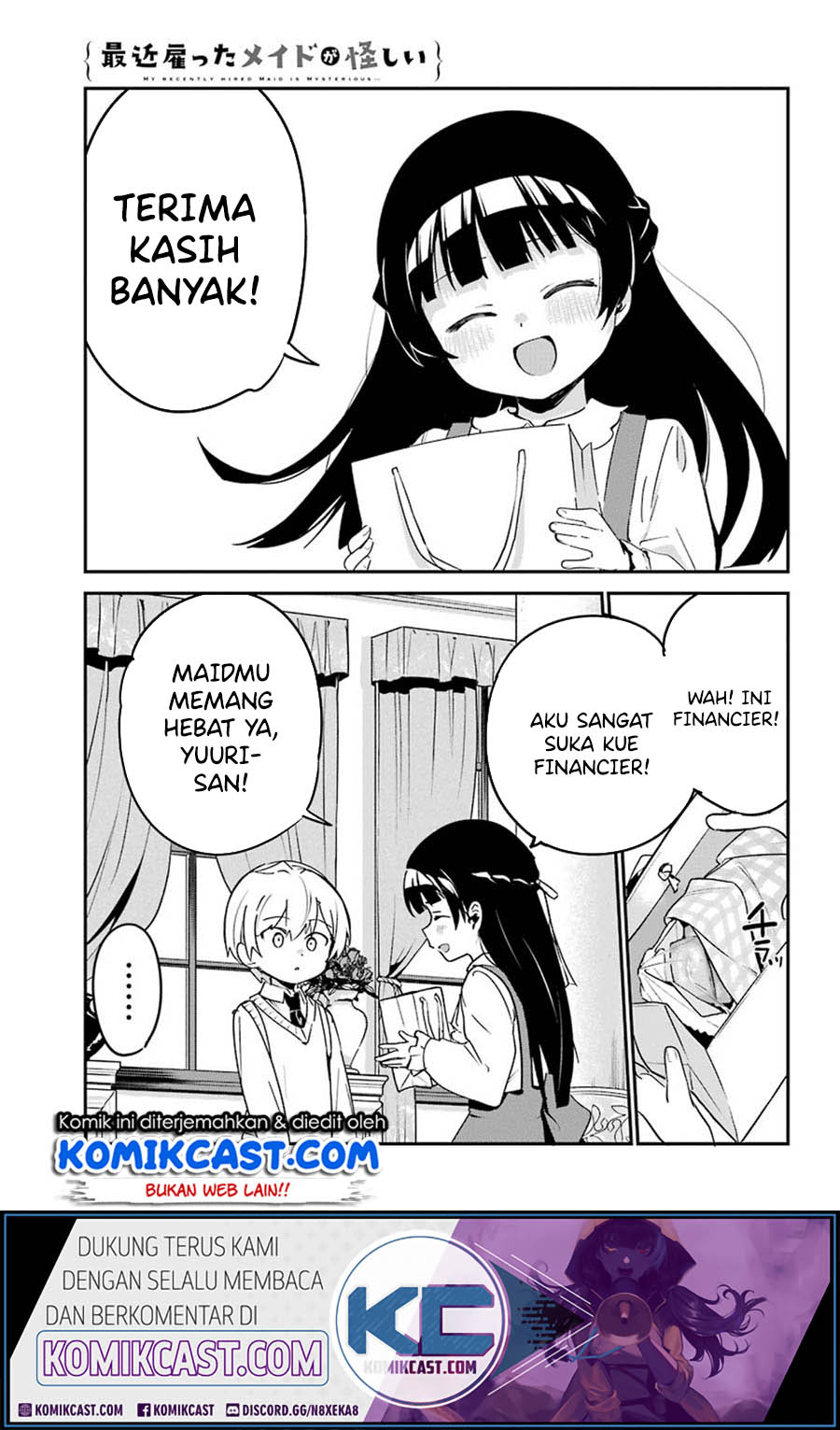 Saikin Yatotta Maid ga Ayashii (My Recently Hired Maid Is Mysterious) (Serialization) Chapter 15 Gambar 6