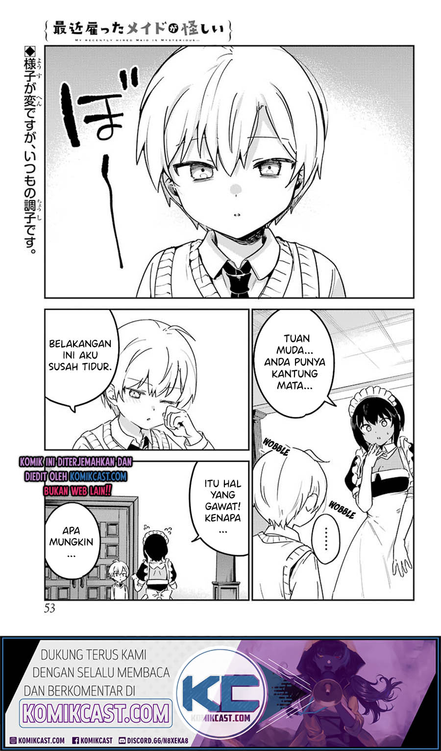 Baca Manga Saikin Yatotta Maid ga Ayashii (My Recently Hired Maid Is Mysterious) (Serialization) Chapter 17 Gambar 2