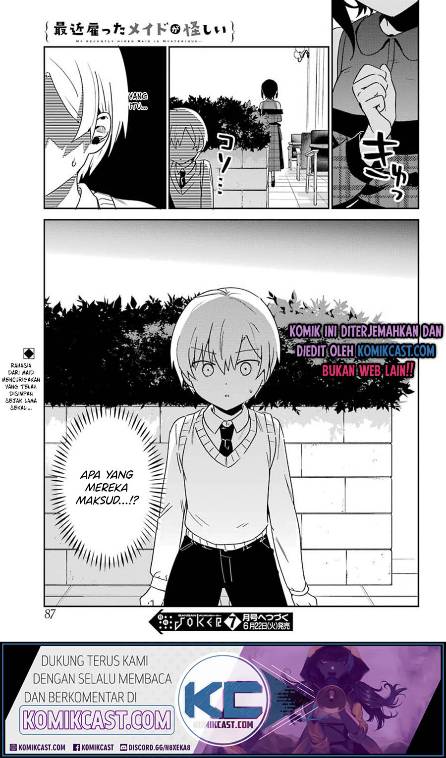 Saikin Yatotta Maid ga Ayashii (My Recently Hired Maid Is Mysterious) (Serialization) Chapter 18 Gambar 16