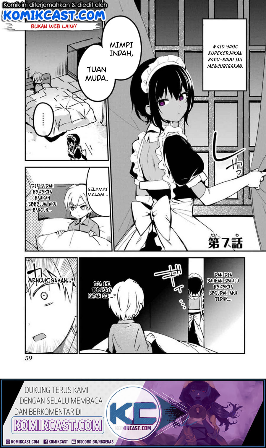 Baca Manga Saikin Yatotta Maid ga Ayashii (My Recently Hired Maid Is Mysterious) (Serialization) Chapter 2.1 Gambar 2