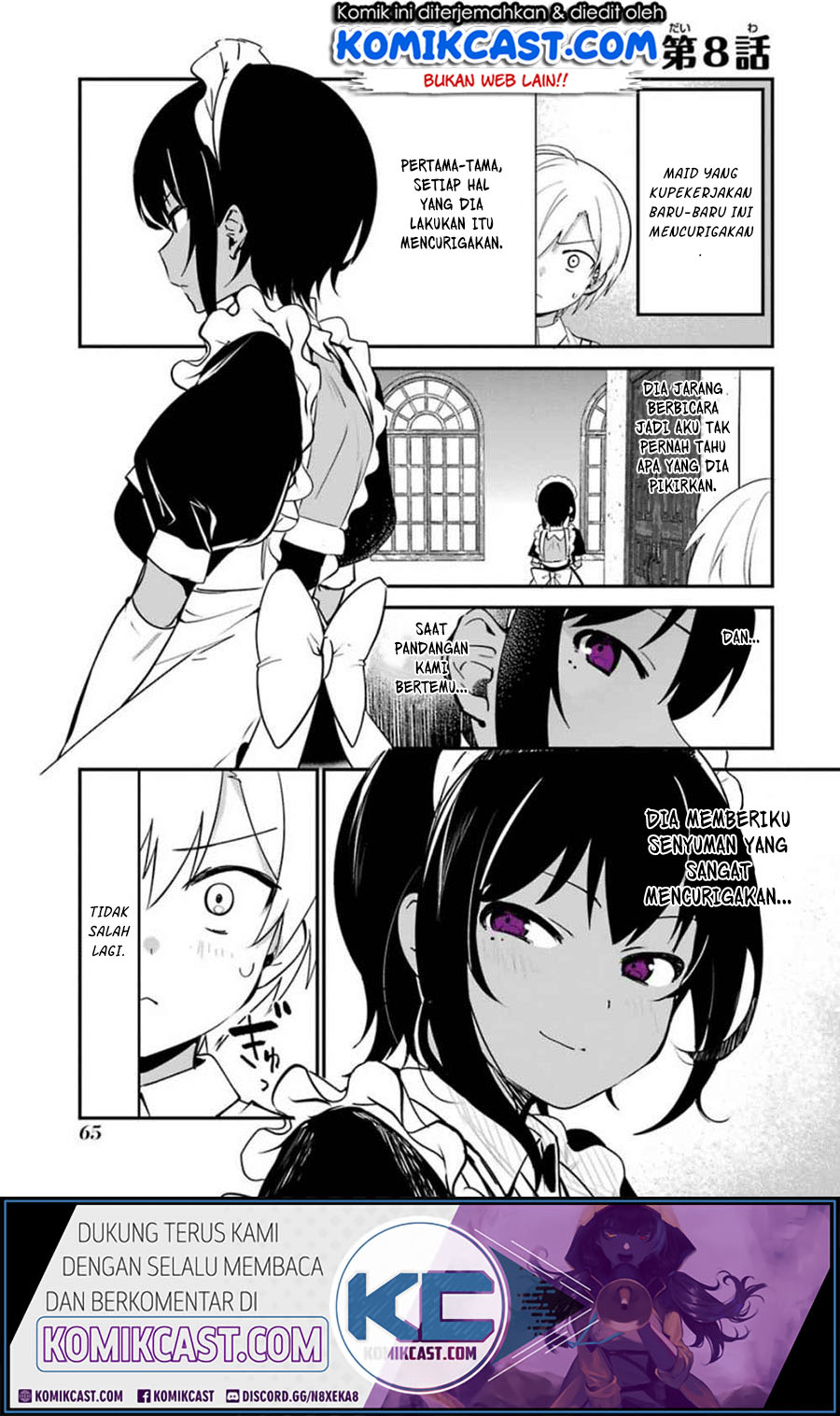 Baca Manga Saikin Yatotta Maid ga Ayashii (My Recently Hired Maid Is Mysterious) (Serialization) Chapter 2.2 Gambar 2