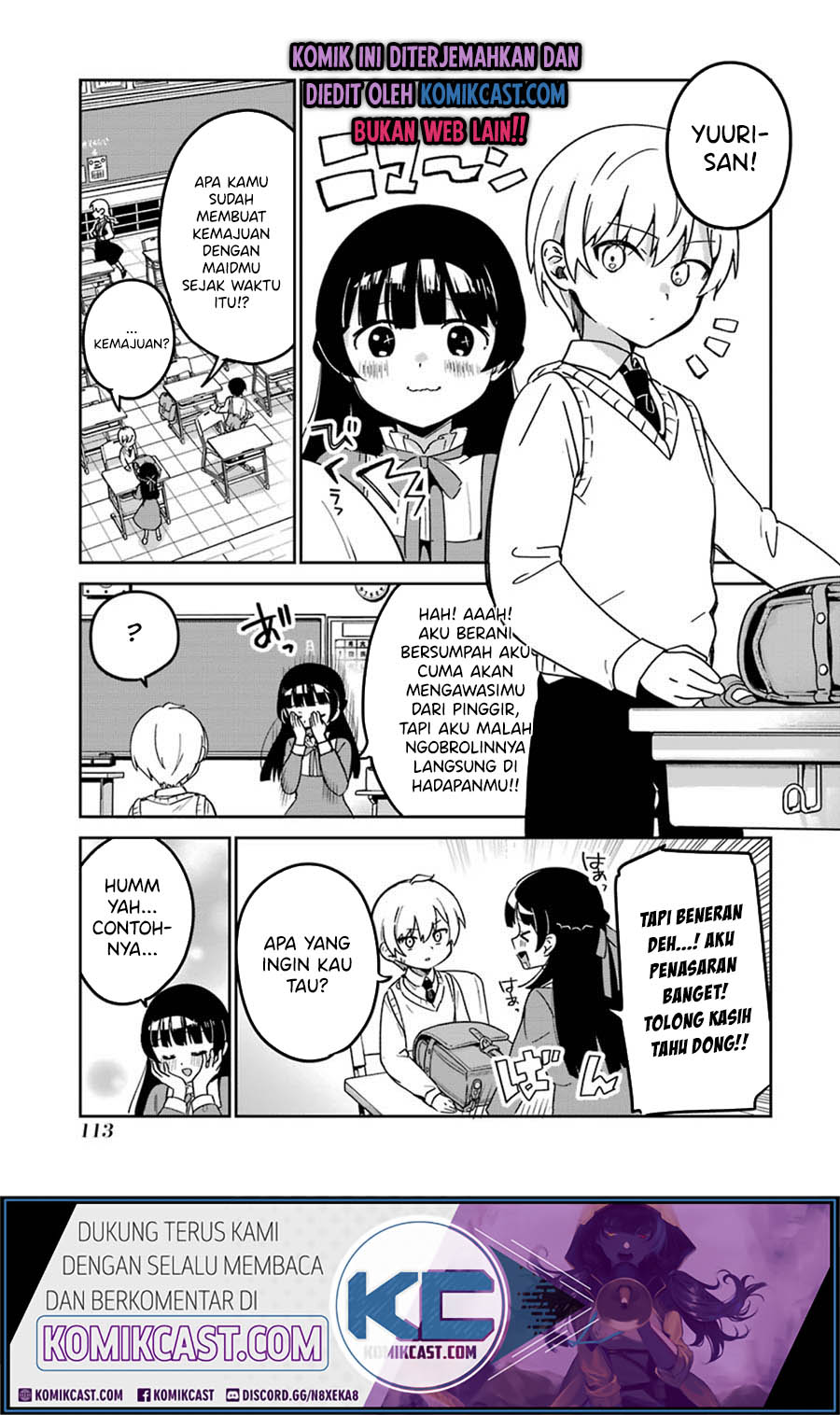 Baca Manga Saikin Yatotta Maid ga Ayashii (My Recently Hired Maid Is Mysterious) (Serialization) Chapter 20 Gambar 2