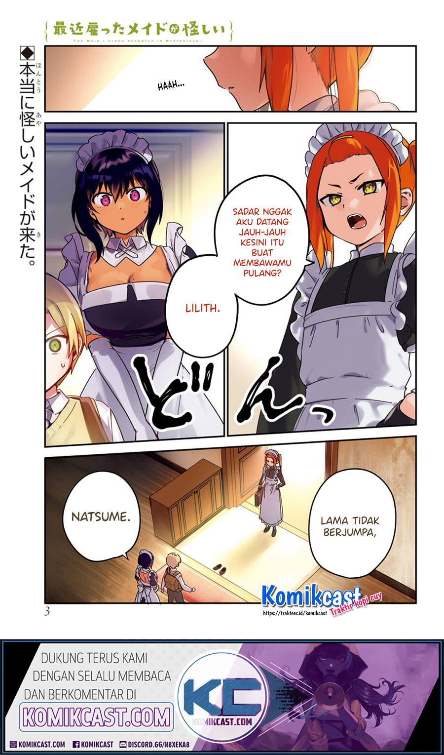 Saikin Yatotta Maid ga Ayashii (My Recently Hired Maid Is Mysterious) (Serialization) Chapter 22 Gambar 3