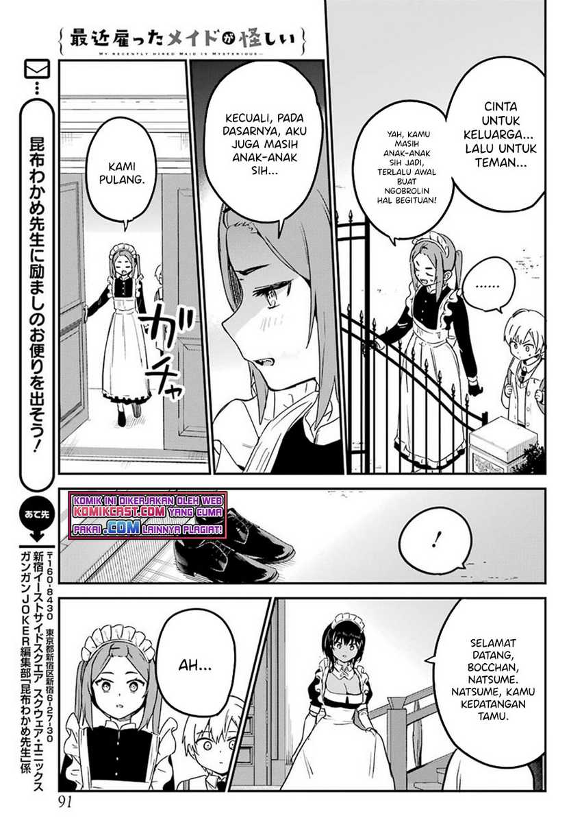 Saikin Yatotta Maid ga Ayashii (My Recently Hired Maid Is Mysterious) (Serialization) Chapter 25 Gambar 14