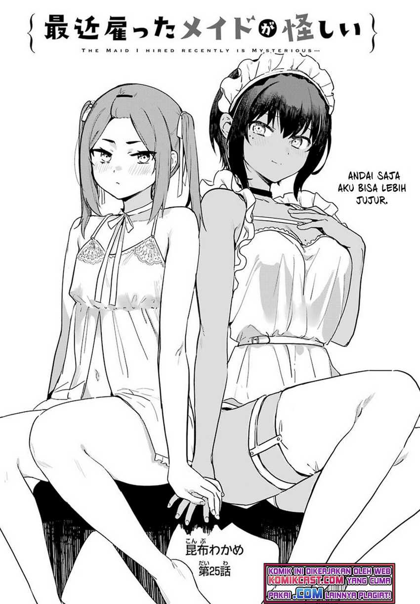 Saikin Yatotta Maid ga Ayashii (My Recently Hired Maid Is Mysterious) (Serialization) Chapter 25 Gambar 3