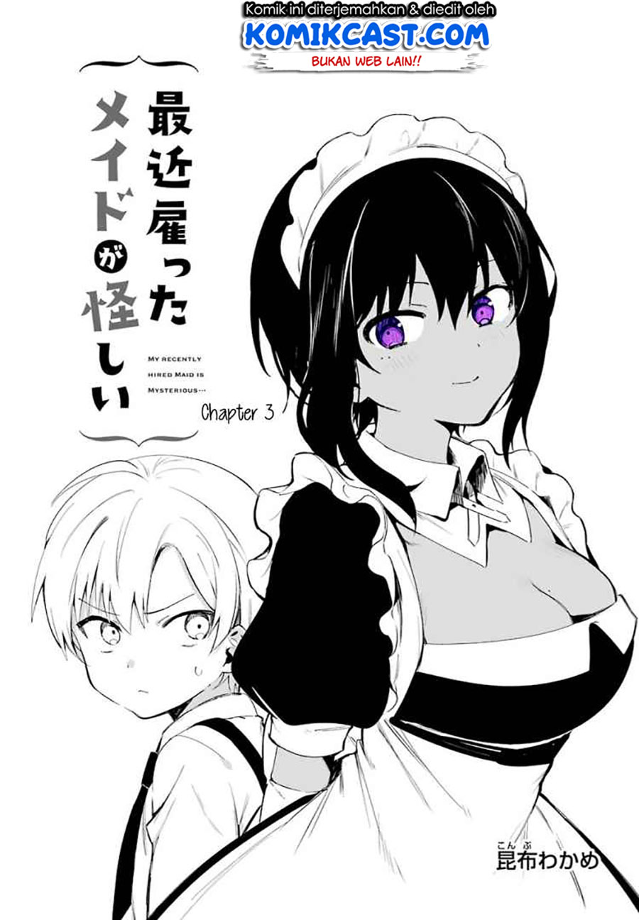 Saikin Yatotta Maid ga Ayashii (My Recently Hired Maid Is Mysterious) (Serialization) Chapter 3 Gambar 5