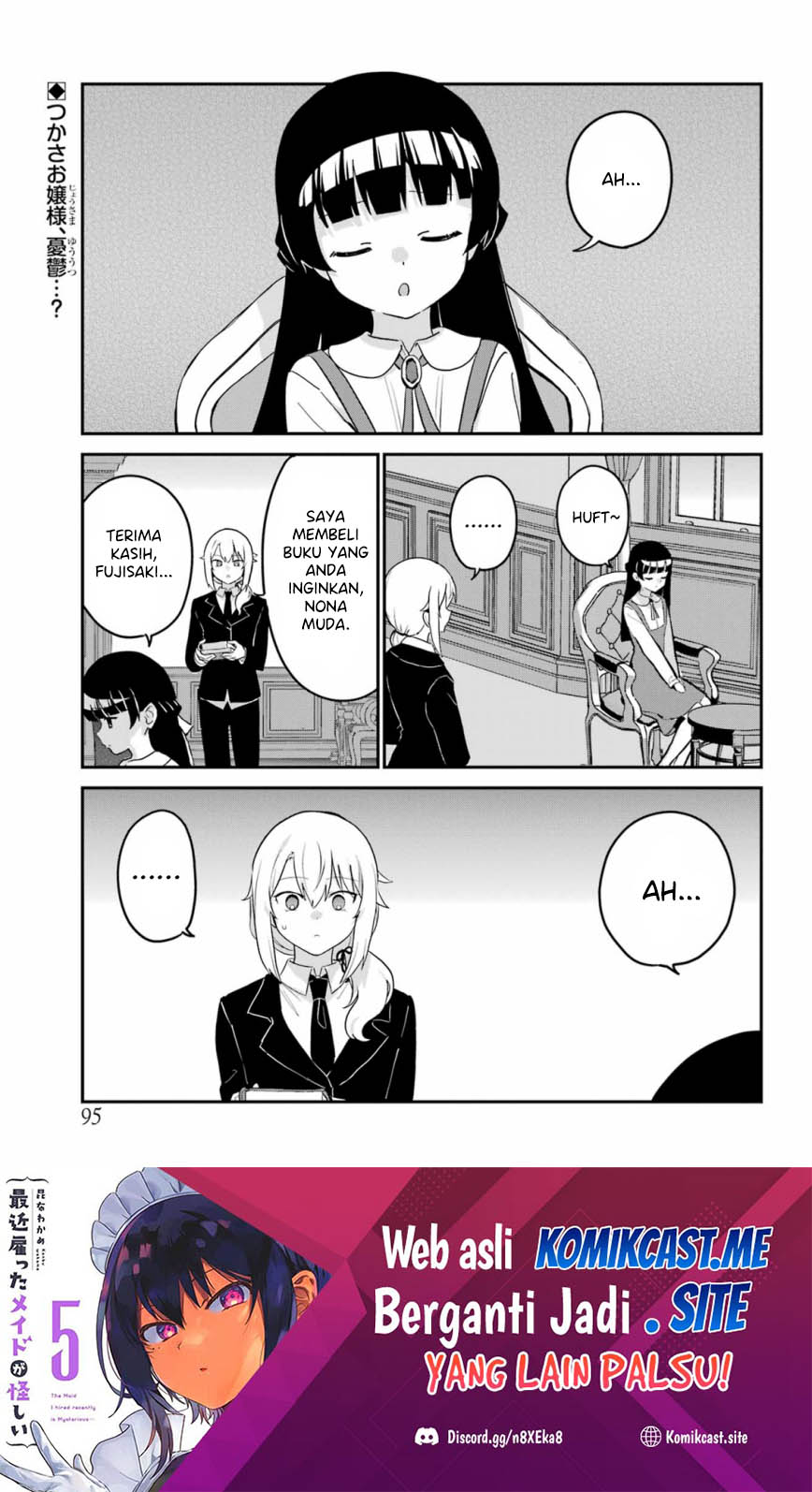 Baca Manga Saikin Yatotta Maid ga Ayashii (My Recently Hired Maid Is Mysterious) (Serialization) Chapter 35 Gambar 2