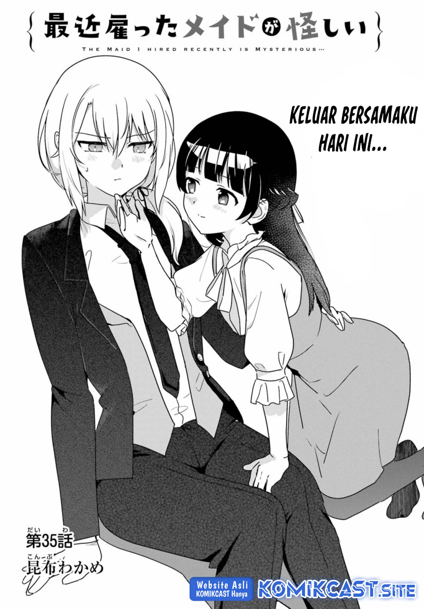 Saikin Yatotta Maid ga Ayashii (My Recently Hired Maid Is Mysterious) (Serialization) Chapter 35 Gambar 3