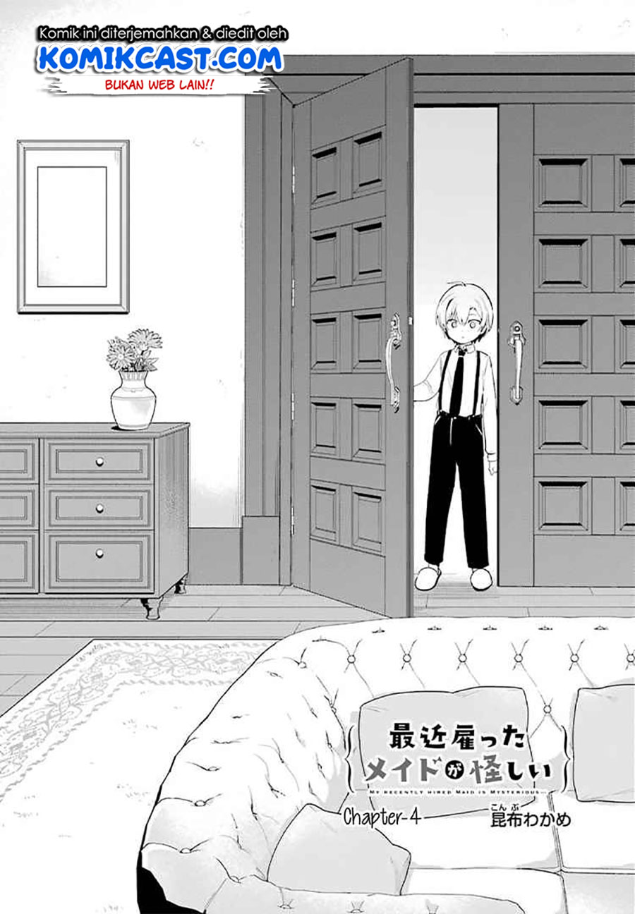 Saikin Yatotta Maid ga Ayashii (My Recently Hired Maid Is Mysterious) (Serialization) Chapter 4 Gambar 3