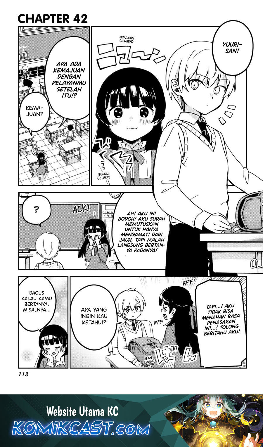 Baca Manga Saikin Yatotta Maid ga Ayashii (My Recently Hired Maid Is Mysterious) (Serialization) Chapter 42 Gambar 2