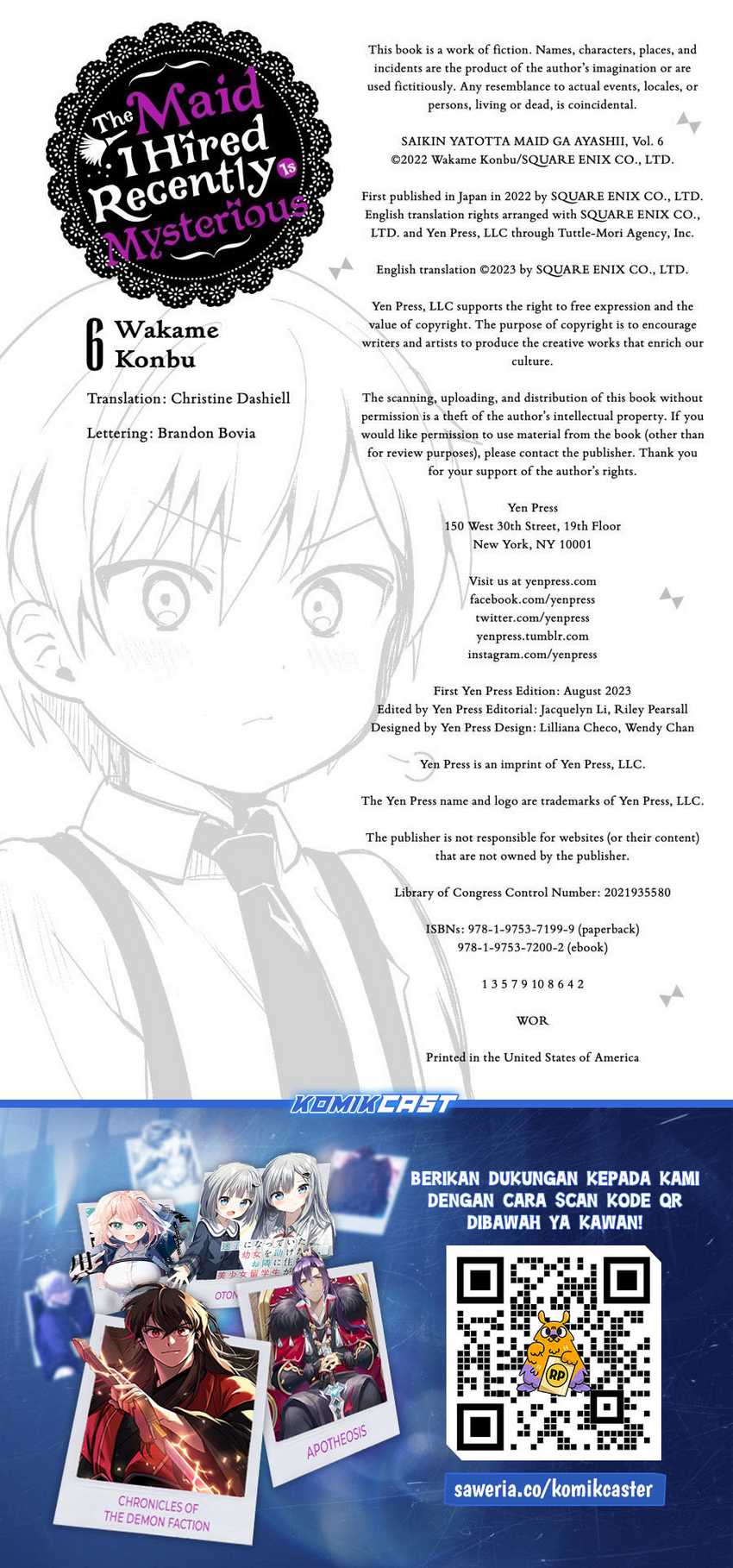 Saikin Yatotta Maid ga Ayashii (My Recently Hired Maid Is Mysterious) (Serialization) Chapter 55.5 Gambar 12