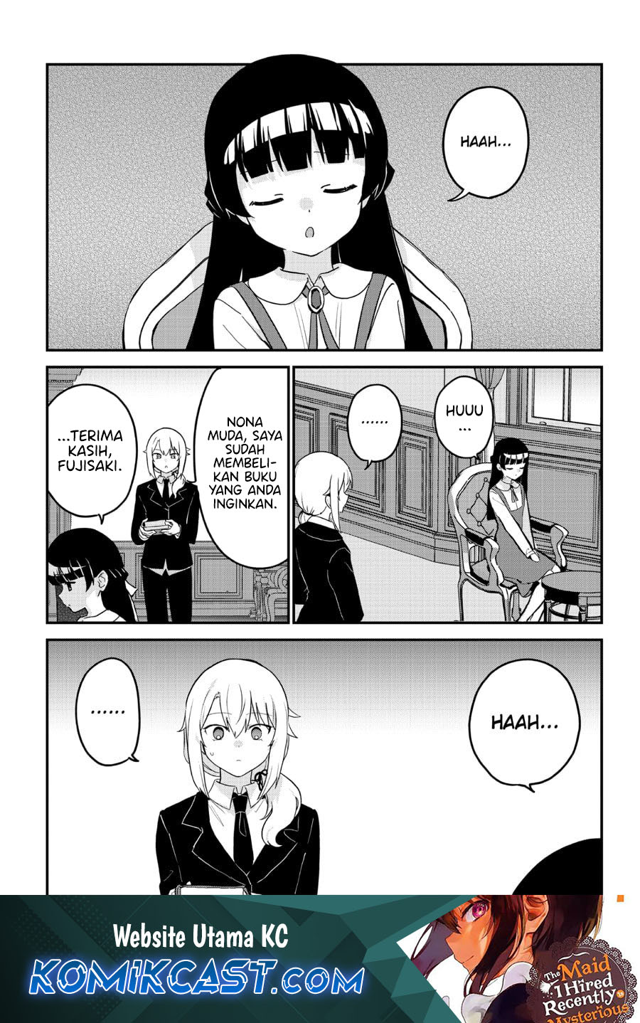 Baca Manga Saikin Yatotta Maid ga Ayashii (My Recently Hired Maid Is Mysterious) (Serialization) Chapter 58 Gambar 2