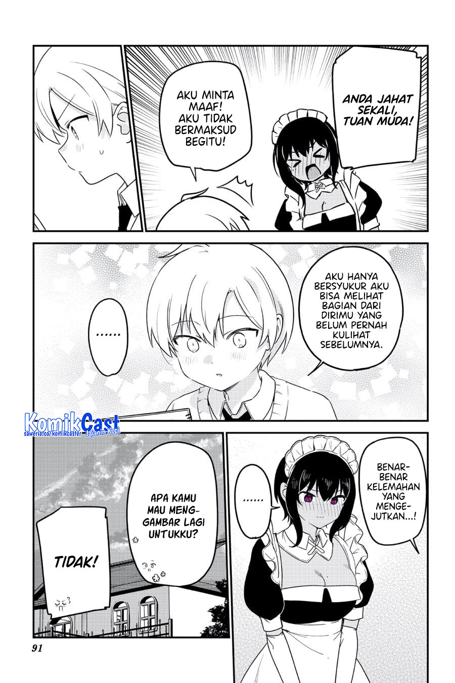 Saikin Yatotta Maid ga Ayashii (My Recently Hired Maid Is Mysterious) (Serialization) Chapter 60 Gambar 18