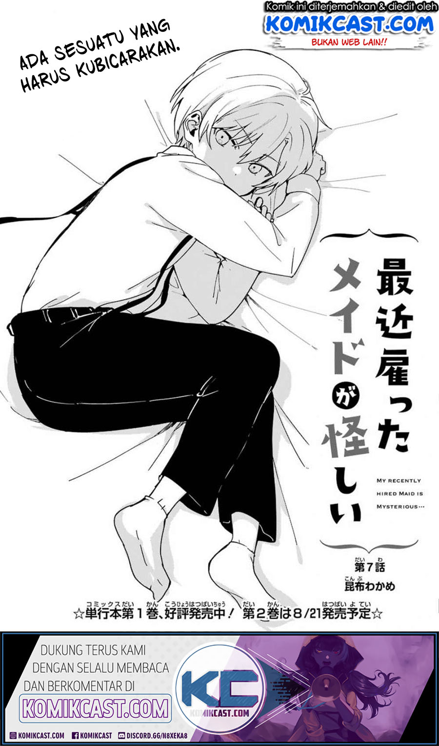 Baca Manga Saikin Yatotta Maid ga Ayashii (My Recently Hired Maid Is Mysterious) (Serialization) Chapter 7 Gambar 2