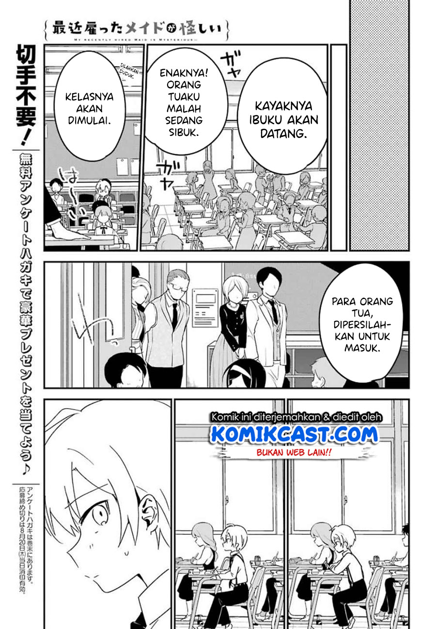 Saikin Yatotta Maid ga Ayashii (My Recently Hired Maid Is Mysterious) (Serialization) Chapter 8 Gambar 11