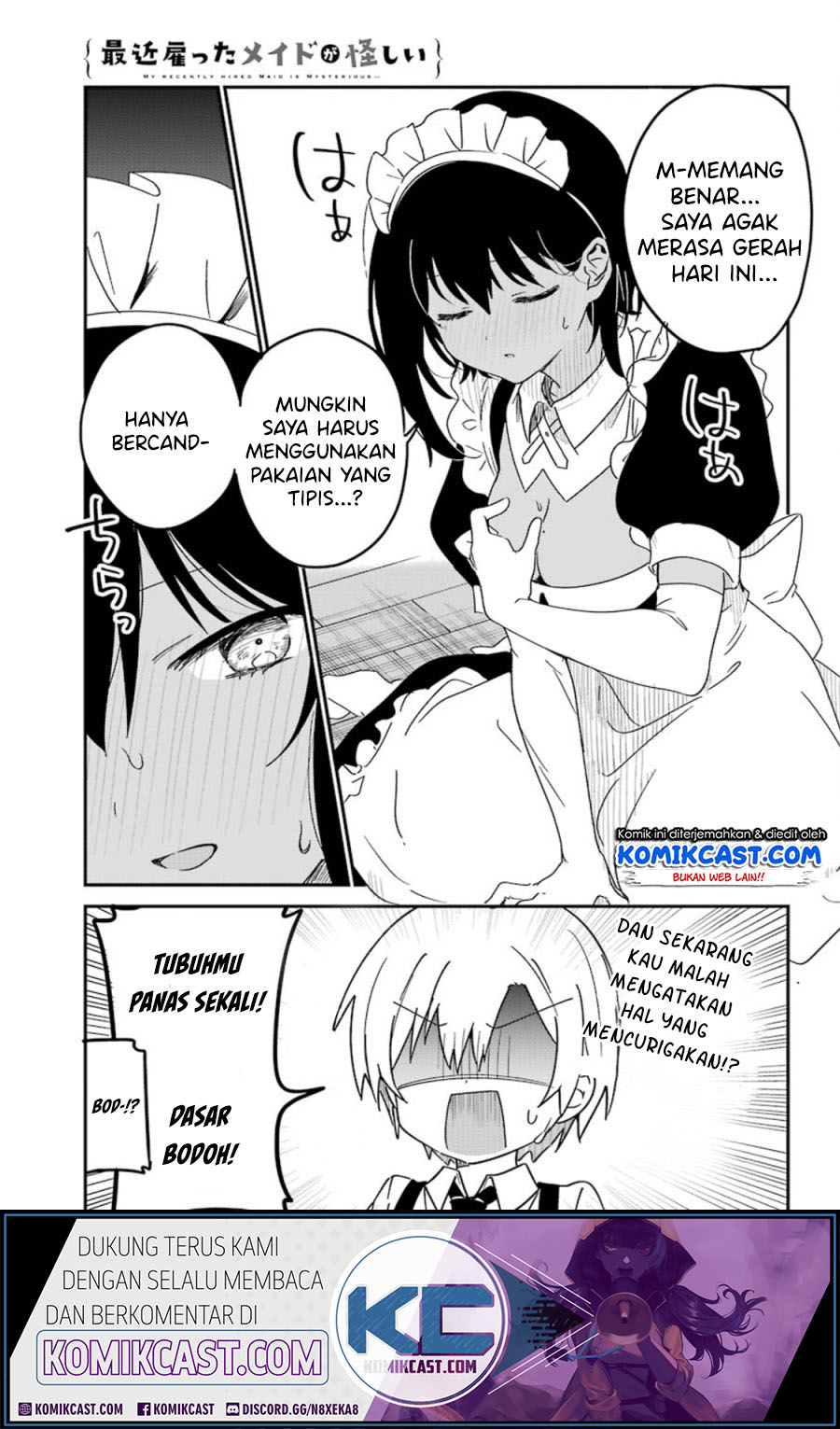 Saikin Yatotta Maid ga Ayashii (My Recently Hired Maid Is Mysterious) (Serialization) Chapter 9 Gambar 8