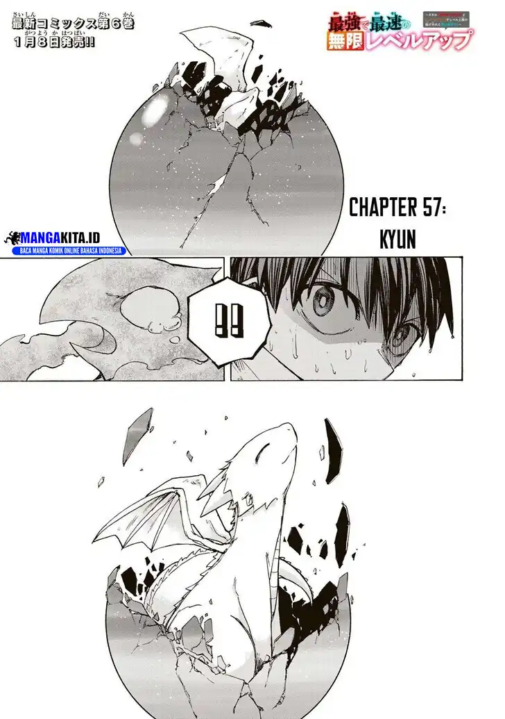 Baca Manga Saikyou de Saisoku no Mugen Level Up Chapter 57 Gambar 2